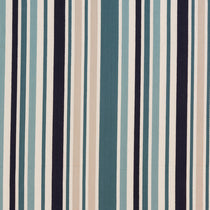 Roseland Stripe Teal Fabric by the Metre